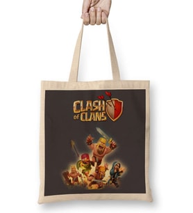 Clash of Clans Infinite War Bez Çanta Uzun Saplı