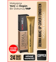 New Well Derma Make-Up Cover Foundation - Copper