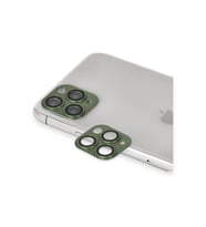Durukar® iPhone 11 Pro Max Pers Alüminyum Kamera Lens - Yeşil