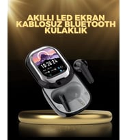 Kişiselleştirilebilir LED Ekranlı Bluetooth Kulaklık – Oyun & Müzik Modlu