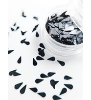 Şekilli Folyo Damlalar - Dekoratif Nail Art Tırnak Süsleme Pulu