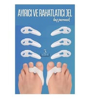 TransForMacion Baş Parmak Parmak Ayırıcı ve Rahatlatıcı 3 ÇİFT 718809