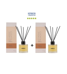 Bambu Çubuklu Odunsu Dekoratif Ortam Kokusu Classic Place 120 ml x2