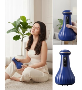 Pilelistore  Şarjlı Masaj Cihazı Baş Boyun Omuz Kullanımına Uygun