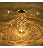 Kristal LED Kumandalı Ve Dokunmatik Masa Lambası (Standart)