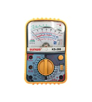 Powermaster Sunwa KS-268 Analog Multimetre Ölçü Aleti Kılıflı Dc Ac Voltaj Ölçüm Cihazı