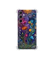 PrintiFy Samsung Galaxy S24 Fe ile Uyumlu Düşlerin Dansı Serisi Rüyalar Ötesi Tasarımlı Uv Baskılı Köşe Korumalı Antişok Kılıf
