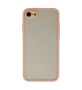 Apple iPhone 7 Kılıf Montreal Silikon Kapak - Pembe