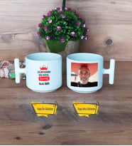 Dayıya Hediye Kupa Bardak T Fotoğraflı Dayıya Doğum Günü Hediyesi