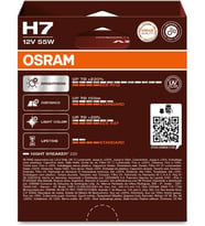 Ampul H7 55W 12V Px26D 10X10X1 1A Night Breaker - Osr 64210NB220