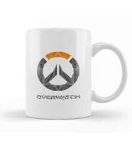 Overwatch Geometric Logo Kupa Bardak Porselen