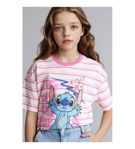 Defacto 26Y801002498 Ekru Kız Çocuk T-Shirt G8190A8/ER105