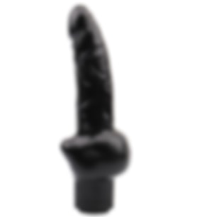 Konyax Boğumlu Siyahi 19 cm Gerçekçi Vibratör