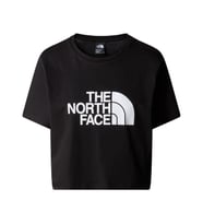 The North Face W CROPPED EASY  Kadın Tişört  NF0A87NAJK31 (Siyah)
