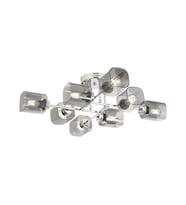 AVONNI AR-60271-8K Krom Kaplama Modern Avize E27 Metal Cam 78cm