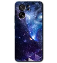 Xiaomi Mi 13T Pro Kılıf HD Desen Baskılı Arka Kapak - Galaksi
