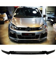 Vw Golf 6 R Ön Lip Piona Black 3 Prç Abs Plastik 2008 - 2012