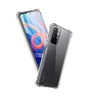 Xiaomi Redmi Note 11 5G Kılıf Şeffaf Nitro Anti Shock Kapak (Renksiz)