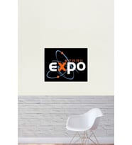 Expo Tablo Ahşap Poster Dekoratif