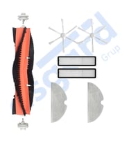 Dreame D9,D9 Max,L10 Pro,D9 Pro Uyumlu 1 Ana Fırça 2 Yan Fırça 2 Filtre 2 Mop PKT-iasgf0000154