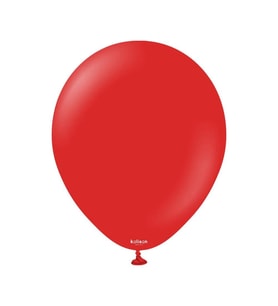 Gemar Parti Doğum Günü Organizasyon Balon - 28 Cm. - Kırmızı - 100 Adet