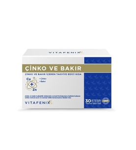 Vitafenix Çinko Bakır 30 Kapsül