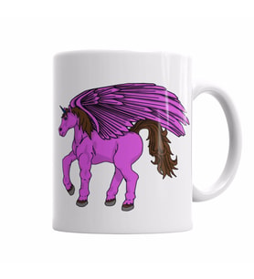 Pegasos Kupa Bardak Porselen