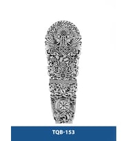 TQB-153 ETNİK ŞEMATİK DESEN GEÇİCİ KOL DÖVMESİ-TATTO