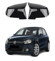 Volkswagen Golf 6 09-13 Araca Özel Batman Yarasa Ayna Kapağı Pianoblack