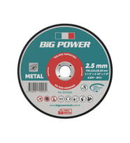 BİG POWER 115*2.5*22.23 METAL KESME TAŞI 794180 (5 Adet)