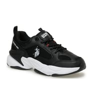U.s. Polo Assn. Maybe Wmn 5Fx Kadın Siyah-Beyaz Sneaker Ayakkabı