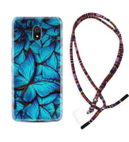 Xiaomi Redmi 8A 8 Pro 9C 9T 10C 11T Pro Kılıf Boyun Asklı Rasta Silikon Owl 1351
