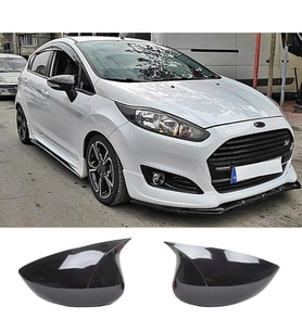 Ford Fiesta Mk6 Batman Yarasa Ayna Kapağı Piona Black ABS 2008-2017