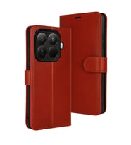 Xiaomi Mi 15t Pro Trend S Plus Kapaklı Kılıf - Kırmızı