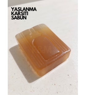 Yaşlanma Karşıtı Doğal Sabun  Kırışıklık Önleyici Cilt Bakım Sabunu (100-120 gr)