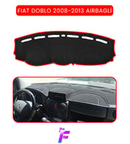 FIAT DOBLO (2008-2013) AIRBAGLI Uyumlu Torpido Örtüsü Çatlama ve Isıya Karşı Tam Koruma TA93