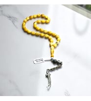 Damla Kehribar Tesbih 30 CM