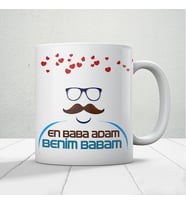 En Baba Adam Benim Babam Baskılı Babalar Günü Kupa Bardak Kahve Kupa Bardak