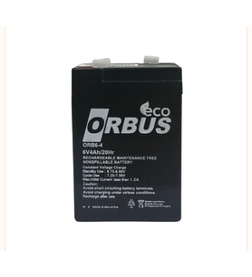 Performanslı 6 volt 4 Amper/Ah Akülü araba , ışıldak için
