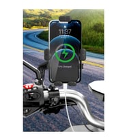 Darbe emici telefon tutucu motosiklet scooter için 4-7inç telefonları destekler