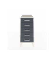 Kronos Komodin 5 Çekmeceli 44x59x96 Aytaşı-Antrasit