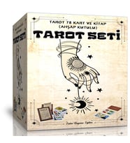 TAROT Seti (78 Kart ve Kitap) Ahşap Kutulu