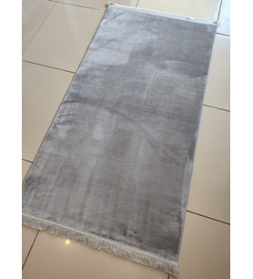 KASHE HALI THERAPY 7243 GRİ YUMUŞAK DOKULU YOLLUK 80X150 CM