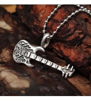 Gitarist Erkek Kolye Gitar Takı Aksesuar K24 T5