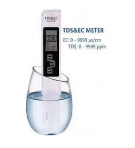 Ec Tds Metre 3in1 Sıcaklık ppm µS Ölçer Dijital Su Kalite Ölçüm Cihazı