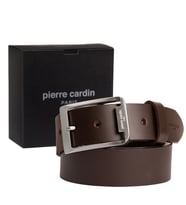 Pierre Cardin Deri Erkek Kemer (En 4 cm) PC4100 (Kahverengi)