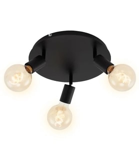 Rsylight Retro Tavan Plofyoner 180 Derece Hareketli 3 Lü Avize