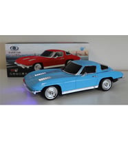 EVERTON RT-1956 Mavi (Blue) Arabalı Bluetooth Fm-Usb-Tf-Aux Şarjlı Nostaljik Radyo