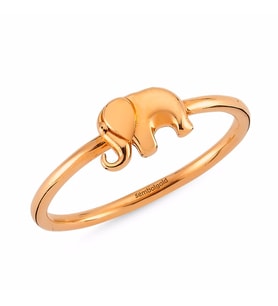 Fil Altın Yüzük Rose Gold (Çok Renkli)