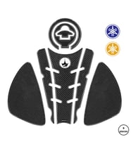 Grippatch - Yamaha R25 2014-2018 ile Uyumlu Kaydırmaz 6D Karbon 9 Parça Tank Pad Seti GC33